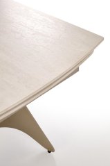 Rozkládací jídelní stůl SALIX 180(260)x90 traventin/kašmír