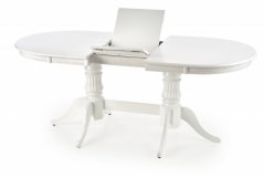 Rozkladací jedálenský stôl JOSEPH 150(190)x90 biely
