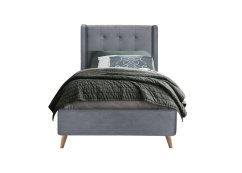 Čalouněná postel ESTELLA 90x200 šedá