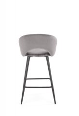 Barová stolička H96 sivá