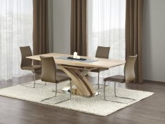 Rozkladací jedálenský stôl SANDOR 160(220)x90 dub sonoma