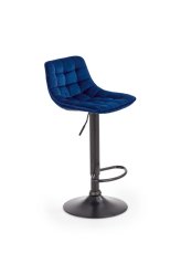 Barová stolička H95 námornícka modrá