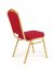 Jedálenská stolička K66 červená