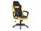 Kancelářská židle CAMARO černá/žlutá