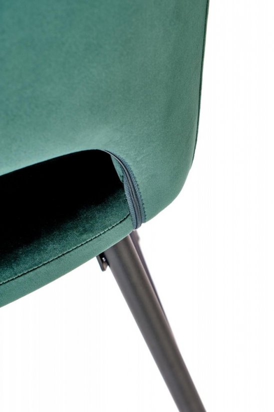 Barová stolička H107 tmavo zelená