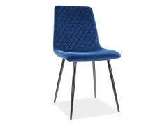 Jídelní židle IRYS VELVET modrá BLUVEL 86