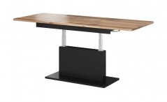 Konferenční stolek BUSETTI dub wotan/černý
