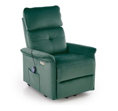 Relaxační křeslo SEMIR 2 tmavě zelené