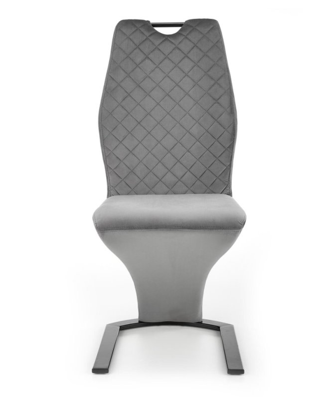 Jedálenská stolička K442 sivá