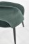 Jedálenská stolička K384 tmavo zelená