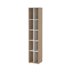 Knihovna Sigal 587 jackson hickory/bílá