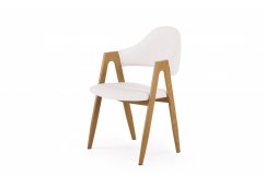 Jídelní židle / křeslo K247 bílé