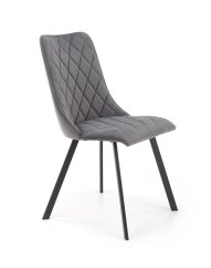 Jedálenská stolička K450 sivá