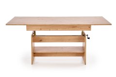 Rozkládací konferenční stolek ERIKA dub artisan