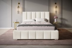 Čalouněná postel BED 1 200x200 béžová