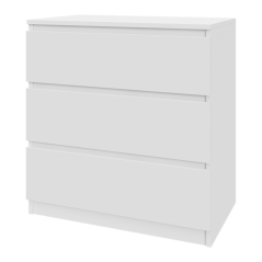 Komoda AVEN 70/3 bílá mat