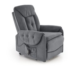 Relaxačné kreslo HORTON sivé