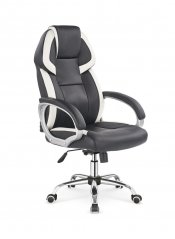 Kancelárska stolička BARTON čierna/biela