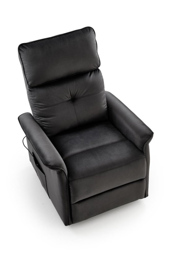 Relaxačné kreslo SEMIR 2 čierne