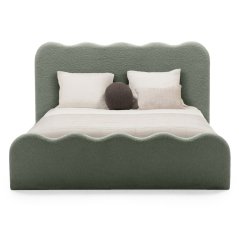 Čalouněná postel TÁŇA 160x200 Now or never zelená