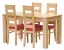 Jedálenský stôl PERU výber z farieb 140x80