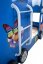 Poschodová detská posteľ HAPPY BUS modrá 190x90