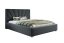 Čalouněná postel BED 9 180x200 tmavě šedá