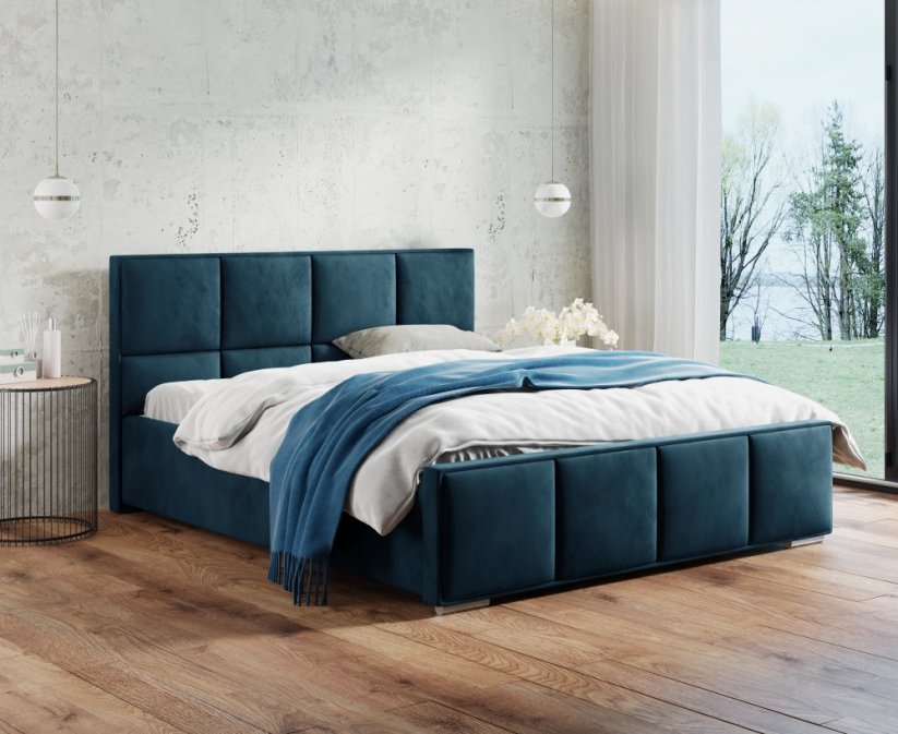Čalouněná postel BELLA 120x200 výběr z barev - Výběr potahové látky (MD): MANILA_26