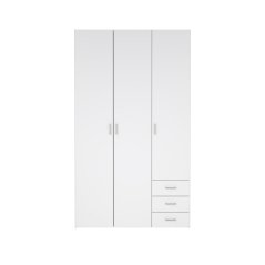 Skriňa Sid 3d3s 409 biela/biely lesk