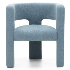 Čalouněné křeslo ZORA Now or never modré