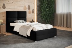 Čalouněná postel BED 3 90x200 černá