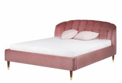 Čalúnená posteľ TEREZA ružová 160x200