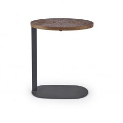 Odkládací stolek DELPHI ořech/černý
