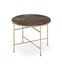 Konferenčný stolík ISABELLE tmavý mramor