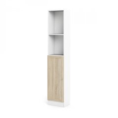 Regál Bask 71760/27 biela/dub sonoma
