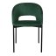 Jídelní židle / křeslo K455 tmavě zelená