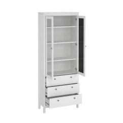 Vitrína Real 666 biela