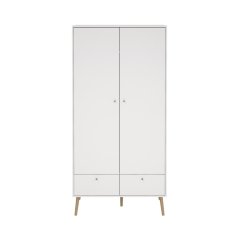 Šatní skříň Boaz 127 bílá
