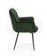 Jídelní židle / křeslo K463 tmavě zelená