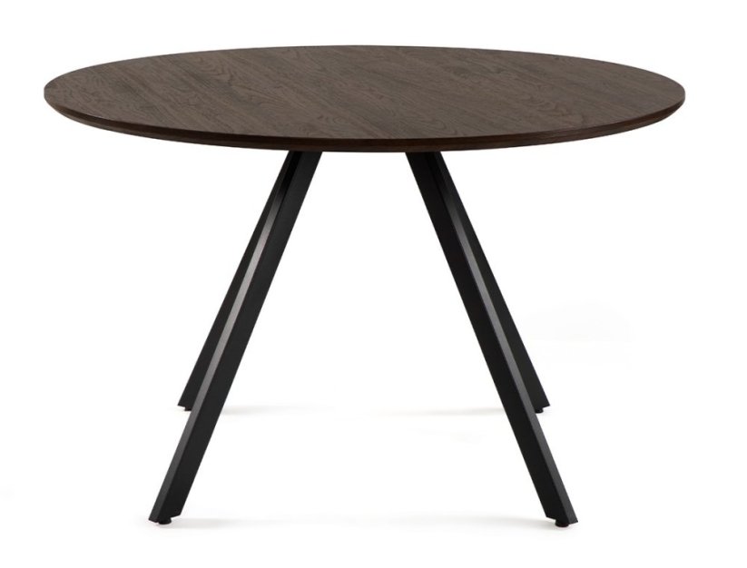 Okrúhly jedálenský stôl GYRUS 120 hnedá