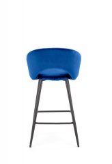 Barová stolička H96 námornícka modrá