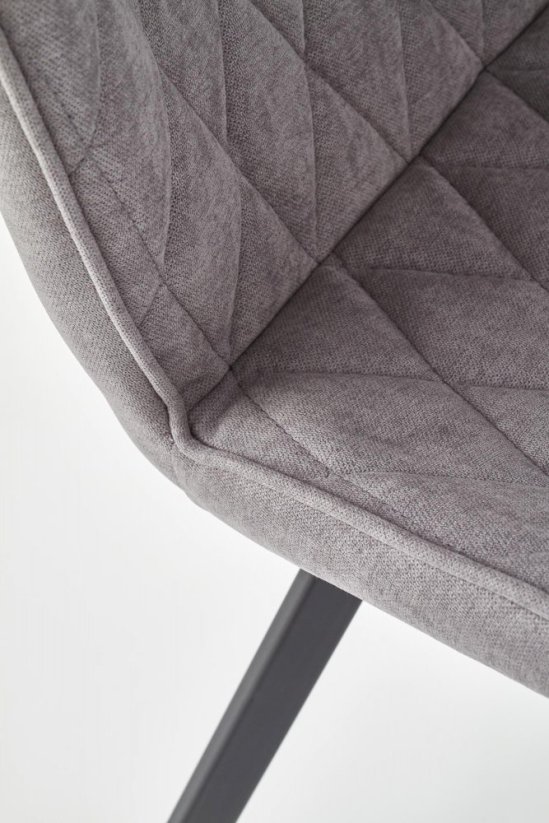 Jedálenská stolička K360 sivá