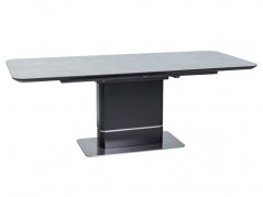 Rozkládací jídelní stůl PALLAS CERAMIC šedý 160(210)x90