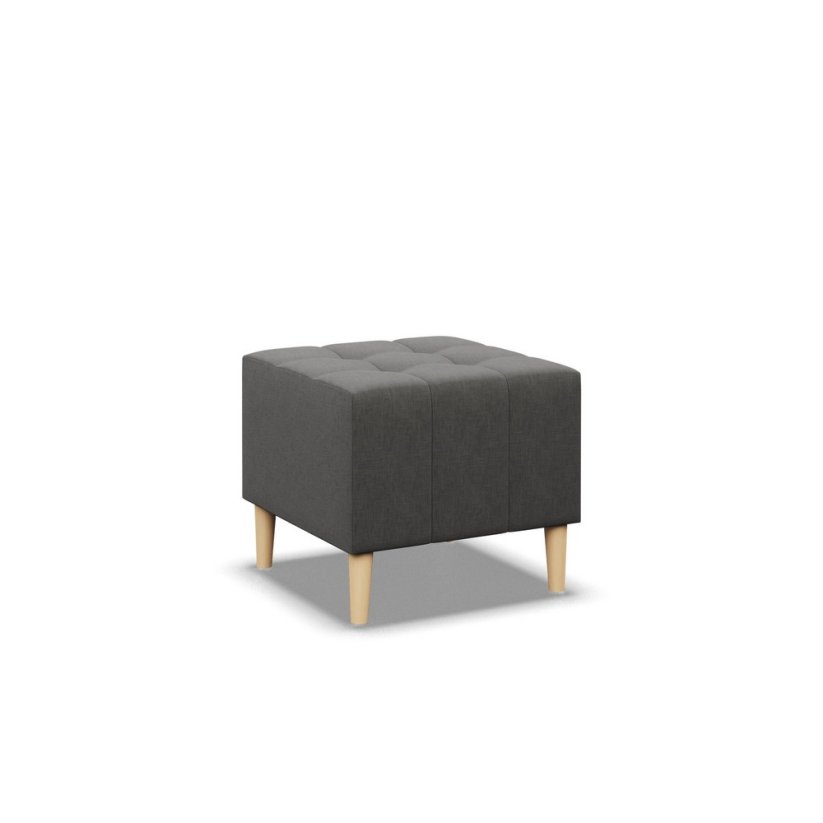 Podnožka ELMA 50x50 tmavo sivá