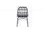 Židle K401 černá/šedá