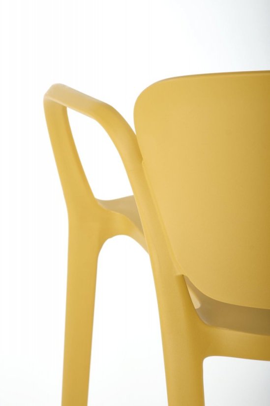 Židle K491 hořčicová