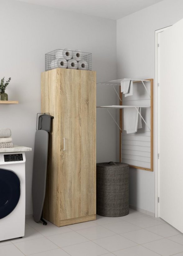 Skříň Space 82189 dub sonoma tmavý