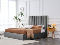 Čalúnená posteľ PALAZZO 160x200 sivá