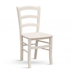 Jedálenská stolička PAYSANE biela
