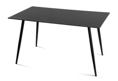 Jedálenský stôl CERAMON 140x80 čierna